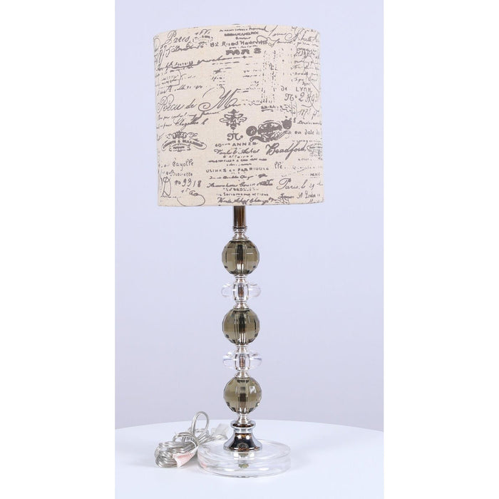 LAMP. MESA CROMO 1L E27 60W