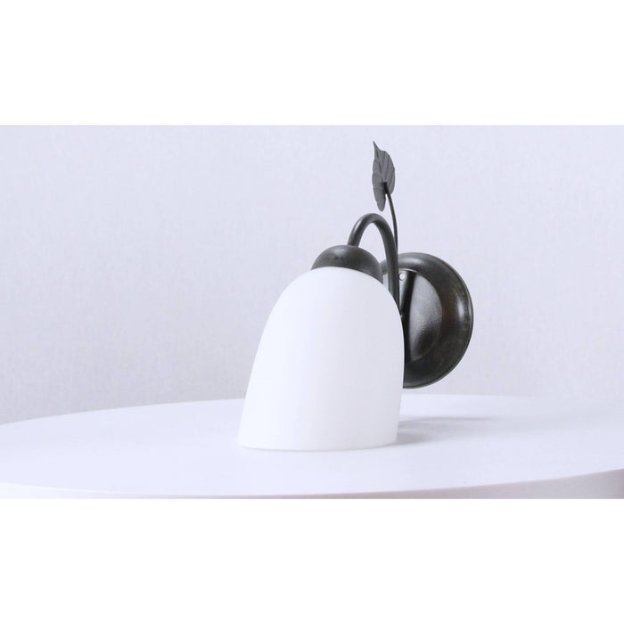 LAMP. PARED BRONCE ANTIGUO 1L E27 60W