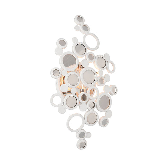 LAMP. PARED CRISTAL FATHOM BLANCO 1L E12 60W