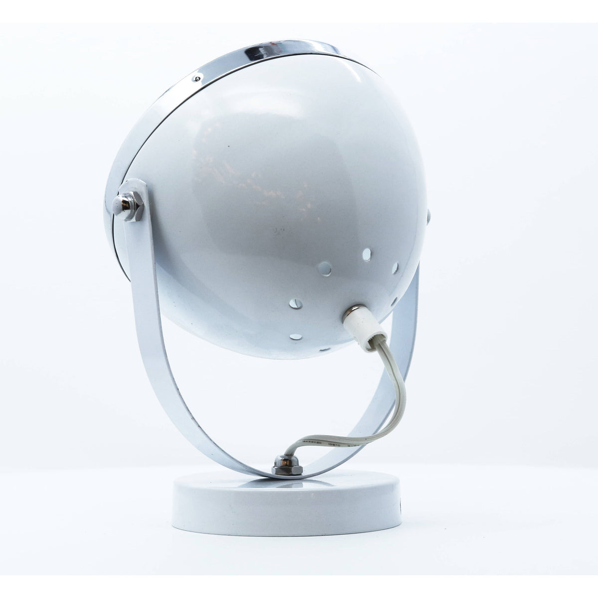 LAMP. TECHO REFLECTORA BLANCO+CROMO 1L E27 40W