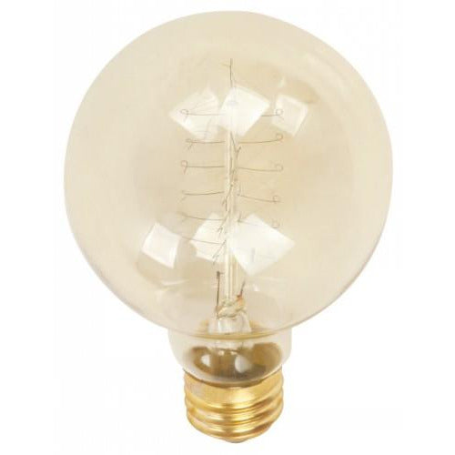 BOMBILLO INCANDESCENTE VINTAGE G80 E27 40W 2700K