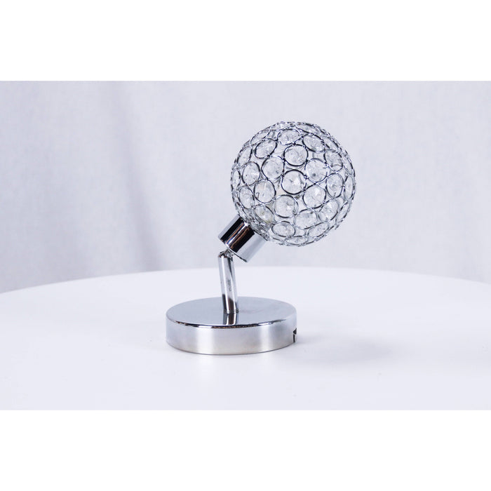 LAMP. REFLECTORA TECHO CROMO 1L G9 40W