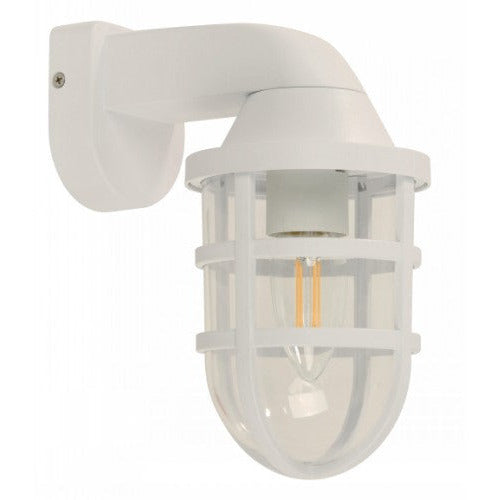 LAMP. EXT. PARED BLANCO 1L E27 10W