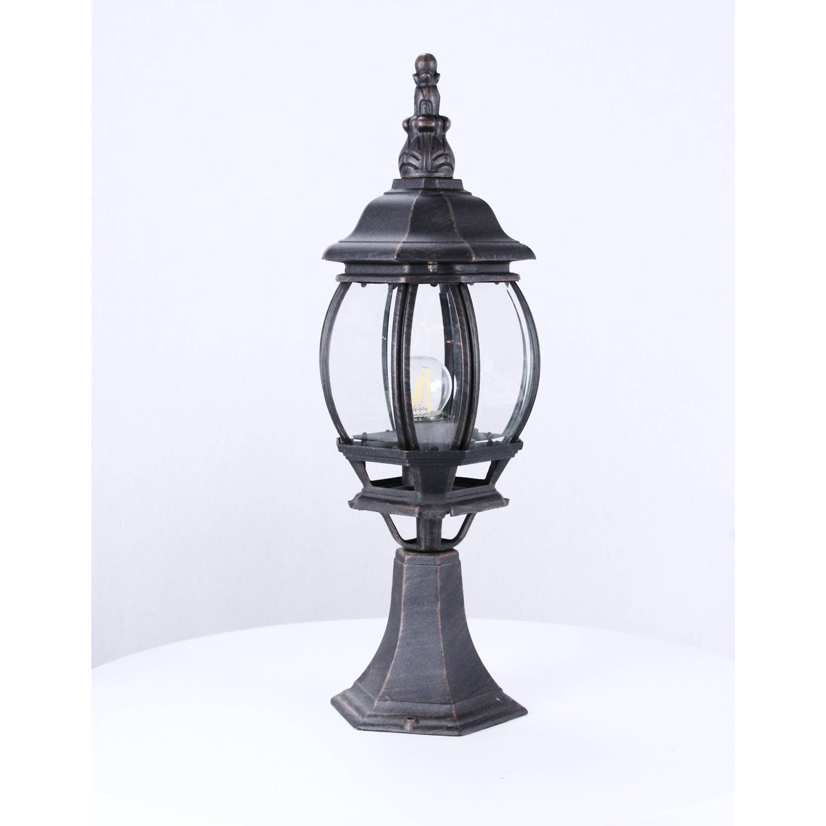 LAMP. EXT. POSTE OXIDO 1L E27 100W