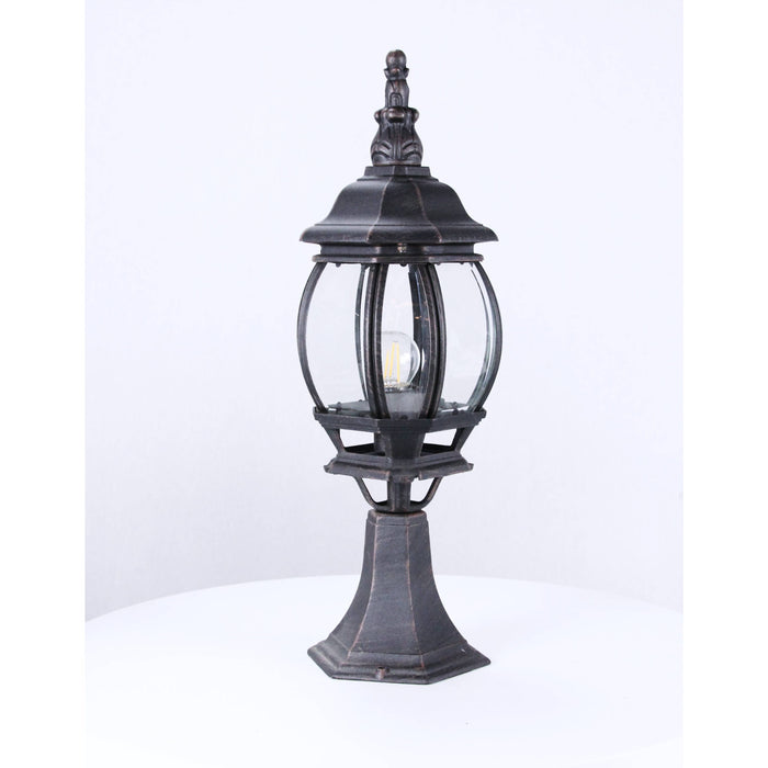 LAMP. EXT. POSTE OXIDO 1L E27 100W