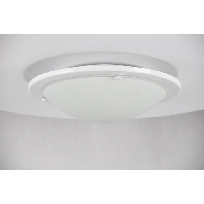 LAMP. TECHO BLANCO 1L E27 60W