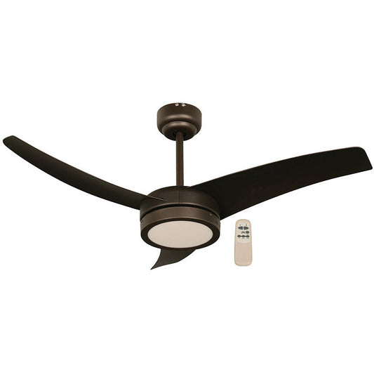 VENTILADOR LED DE TECHO 42" CHOCOLATE 1L 18W 6000K (CON CONTROL REMOTO)