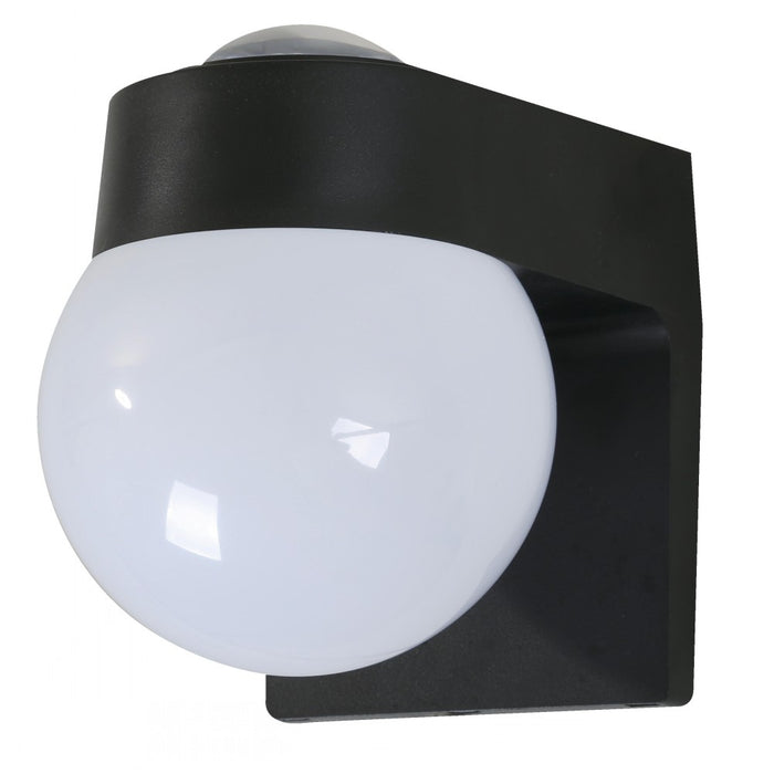 LÁMPARA LED EXTERIOR DE PARED NEGRO 10W 100-240V 3000K