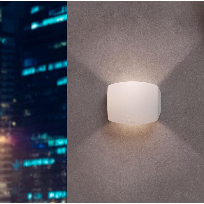 LAMP. EXT. PARED ABRAM 150 BLANCO 1L R7S 4W