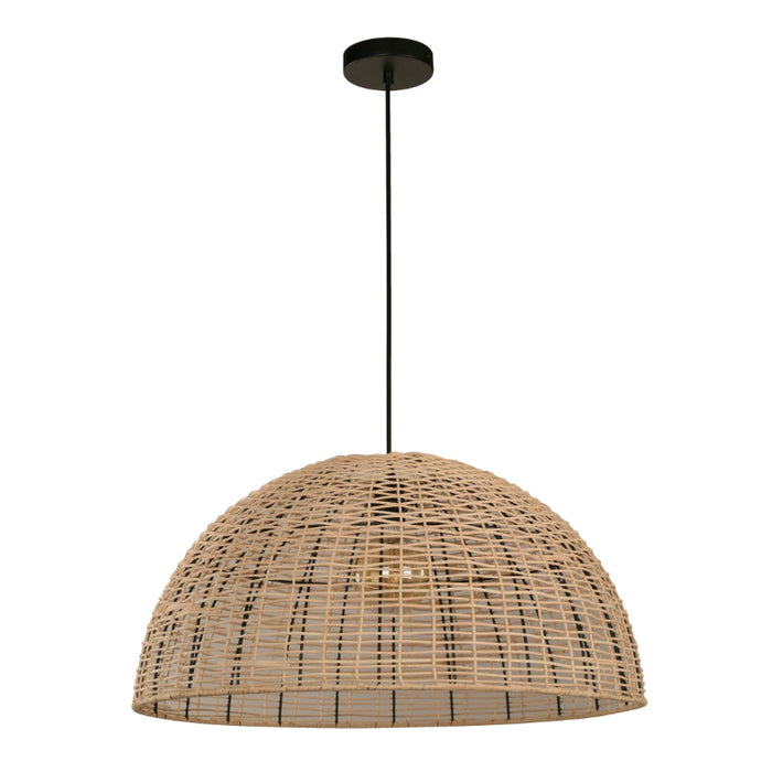 LAMP. COLGANTE NEGRO 1L E27 40W