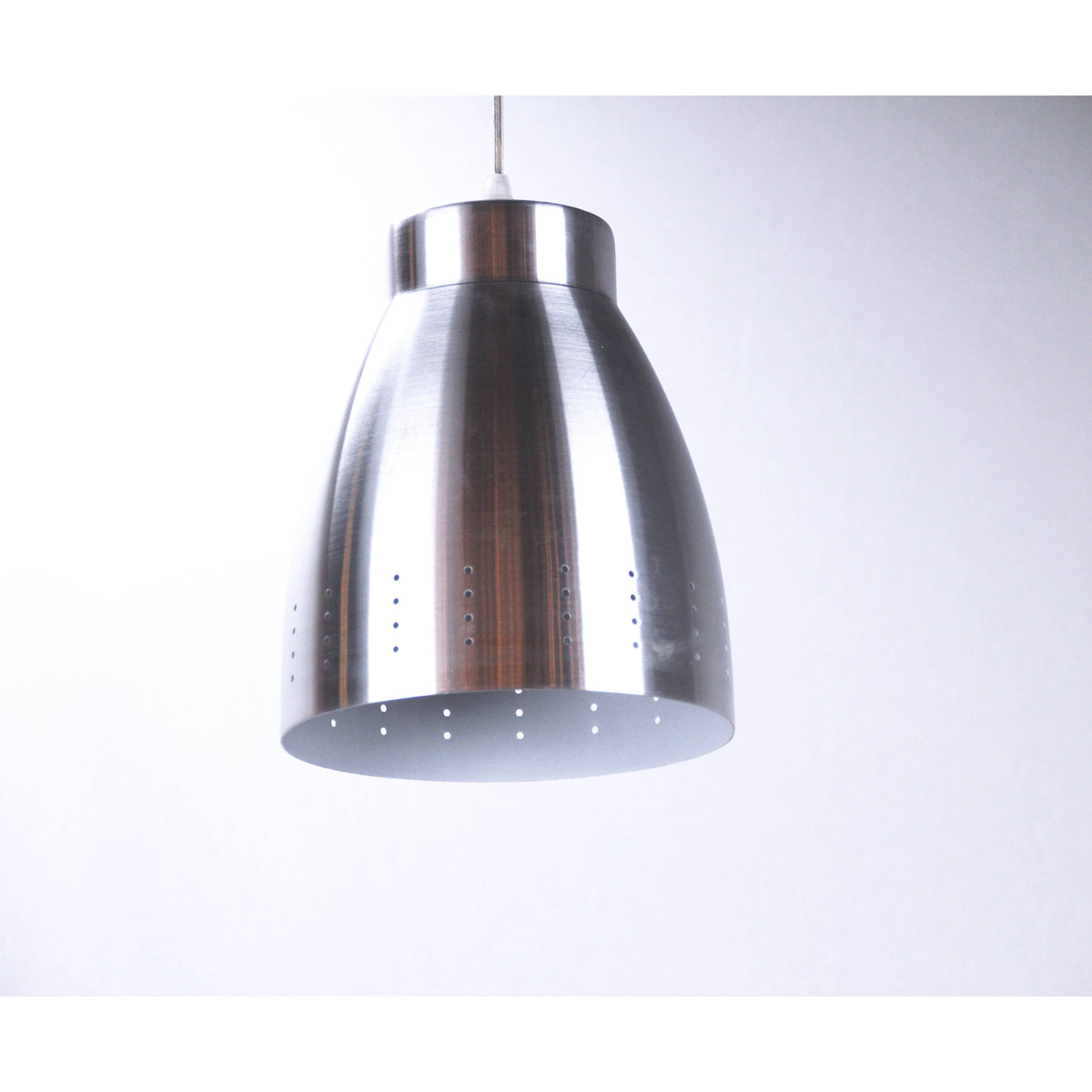 LAMP. COLGANTE CROMO 1L E27 60W