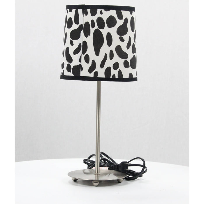 LAMP. MESA NIQUEL SATINADO 1L E27 40W