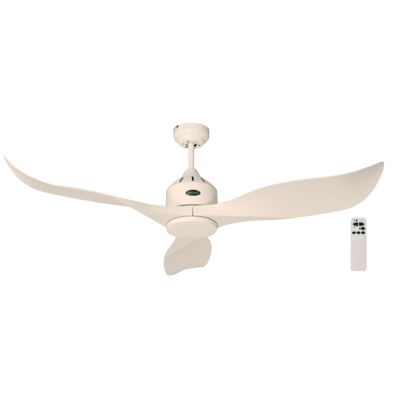 Ventilador Techo 52" Blanco Con Control Remoto