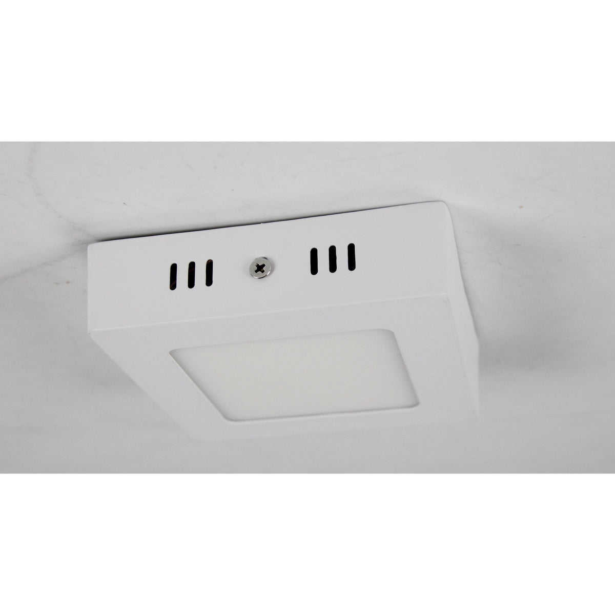 LAMP LED TECHO CUADRADA BLANCA 6W 4000K