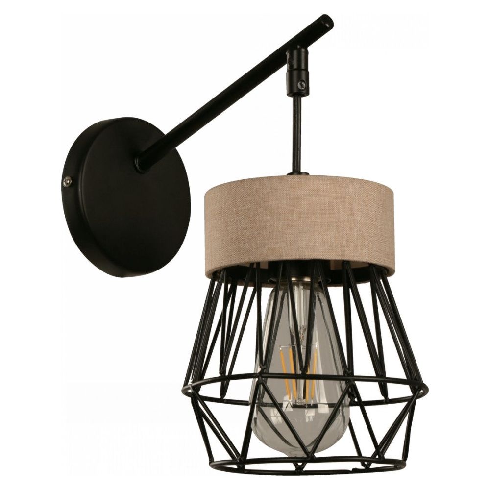 LAMP. PARED NEGRO 1L E27 40W