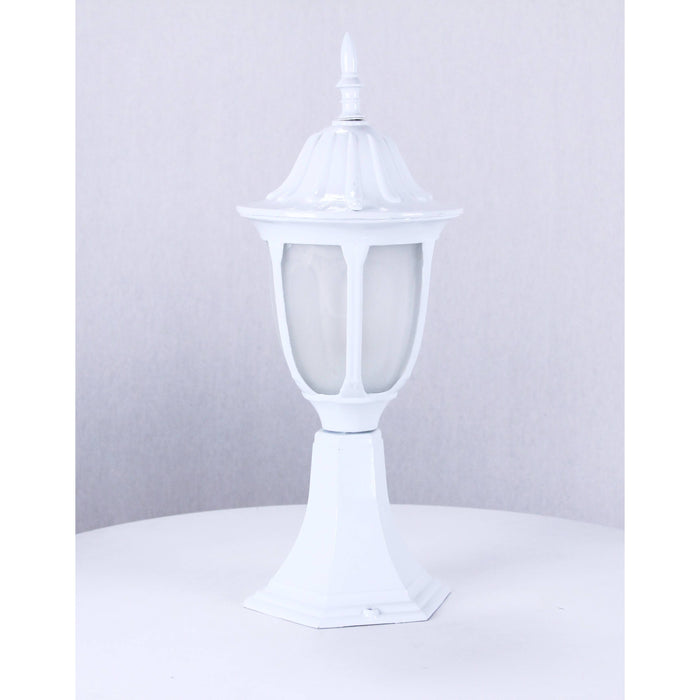 LAMP. EXT. POSTE BLANCO 1L E27 60W