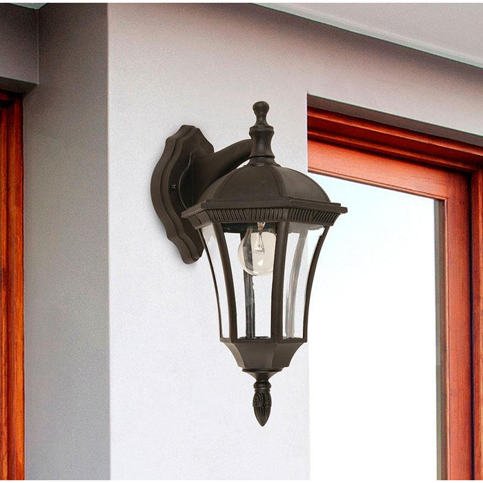 LAMP. EXT. PARED NEGRO 1L E27 40W