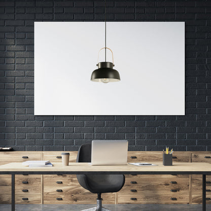 LAMP. COLGANTE NEGRO 1L E27 40W