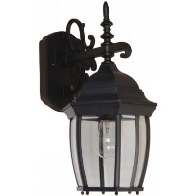 LAMP. EXT. PARED NEGRO 1L E27 100W