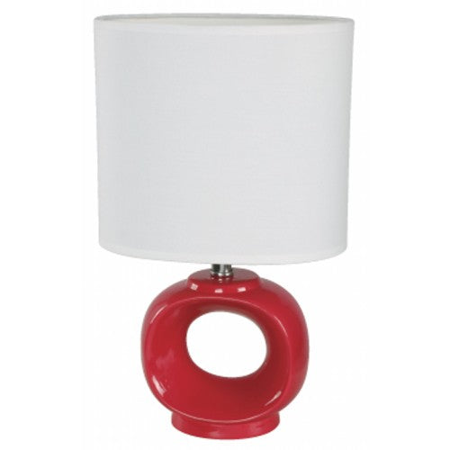 LAMP. MESA ROJO 1L E27 60W