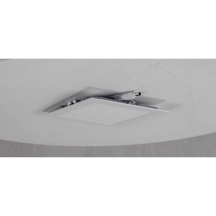 LAMP LED TECHO CUADRADA BLANCA 12W 4000K