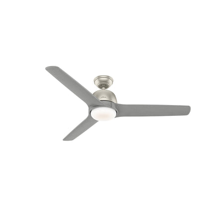 VENTILADOR LED TECHO NORDEN NIQUEL DC 54" 18W 120V