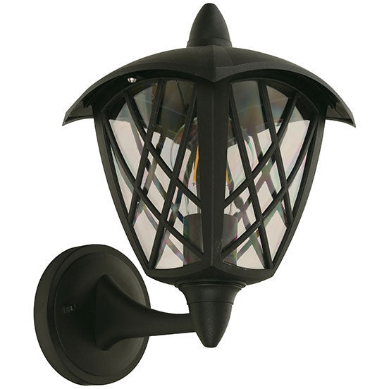 LAMP. EXT. PARED NEGRO 1L E27 10W