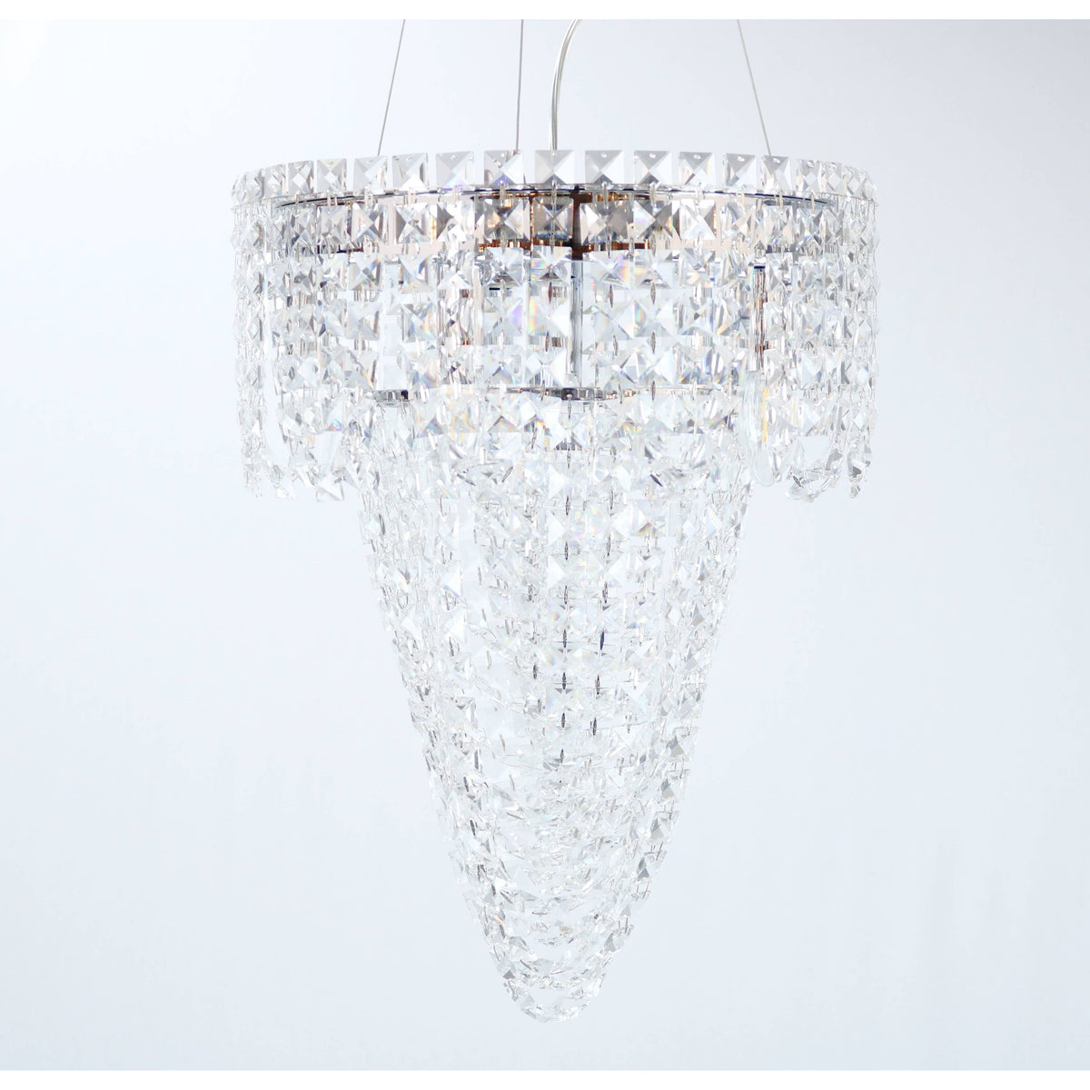 Lámpara Colgante Cromo 6L E14 40W