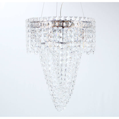 Lámpara Colgante Cromo 6L E14 40W