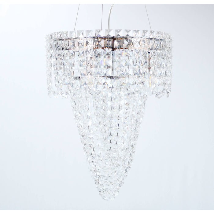 Lámpara Colgante Cromo 6L E14 40W