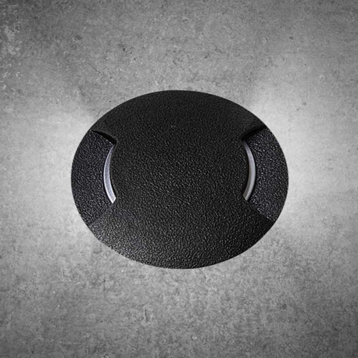 LAMP. EMPOTRABLE DE PISO CECI NEGRO 1L GU10 3.5W