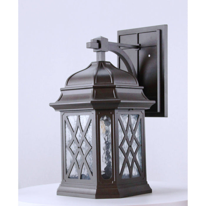 LAMP. EXT. PARED CHOCOLATE 1L E27 60W