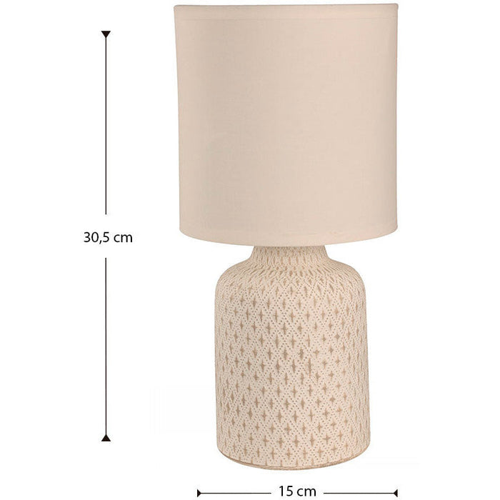 LAMP. MESA BLANCO 1L E27 60W