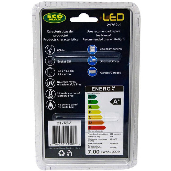 BOMBILLO LED A55 E27 7W 85-265V 6500K