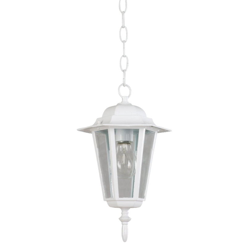 LAMP. EXT. COLGANTE BLANCO 1L E27 100W (CONVERTIBLE)
