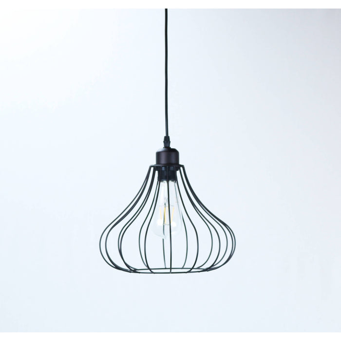 LAMP. TECHO OXIDO 1L E27 60W