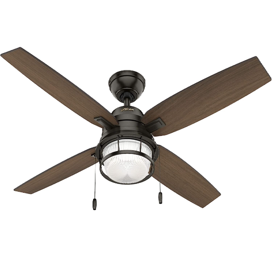 VENTILADOR LED EXT. OCALA BRONCE 52" 2L 9W 120V