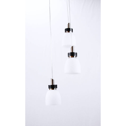 Lámpara Techo Níquel Satinado 3L E27 60W