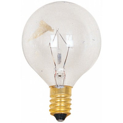 BOMBILLO INCANDESCENTE G45 E14 60W CLEAR TWIN PACK