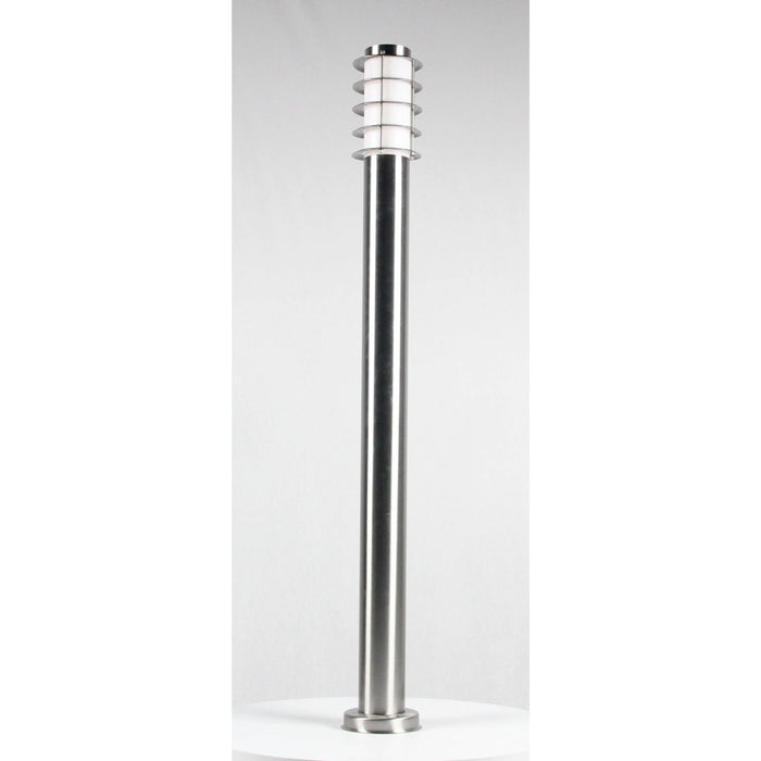 LAMP. EXT. PISO PLATEADO 1L E27 60W