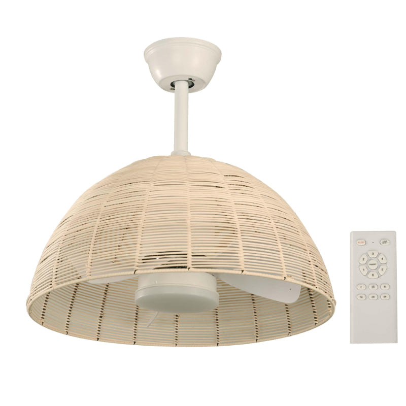 VENTILADOR DE TECHO LED 3 ASPAS CON 3 COLORES DE LUZ CÁLIDA, NEUTRA Y FRIA DE 120V