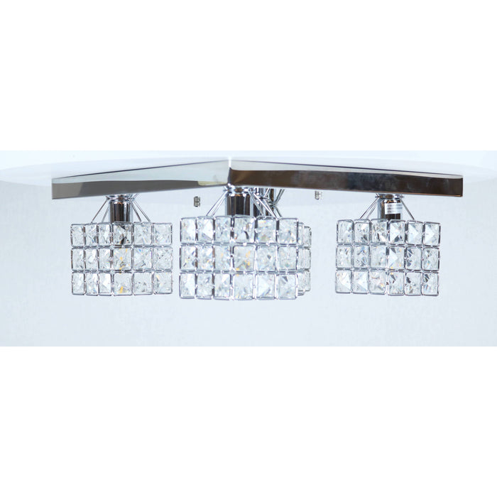 Lámpara Techo Cromo 5L E14 40W