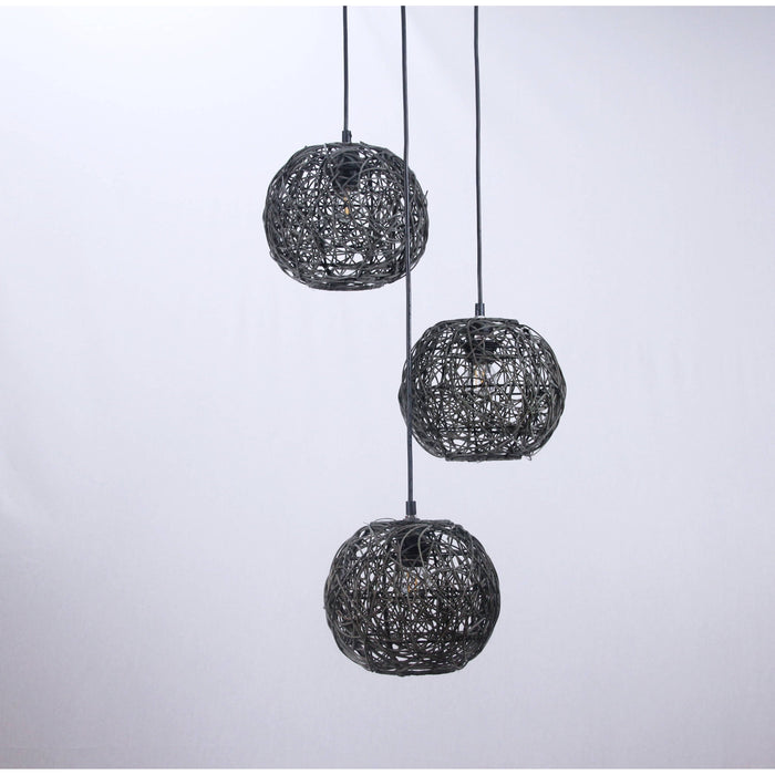 LAMP. COLGANTE CHOCOLATE 3L E27 40W