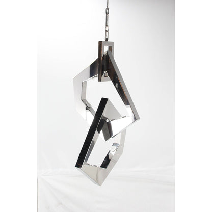 LAMP. TECHO PLATEADO 8L GU10 50W (I/B)