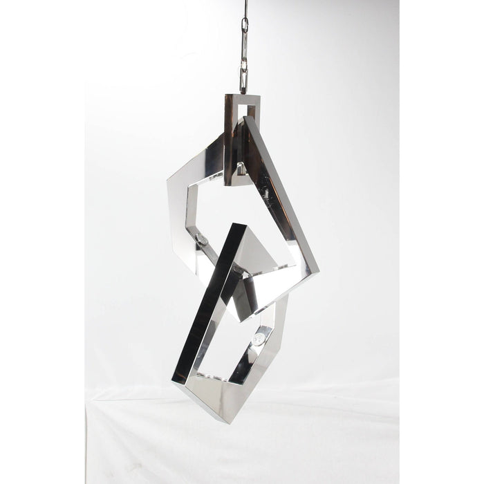 LAMP. TECHO PLATEADO 8L GU10 50W (I/B)