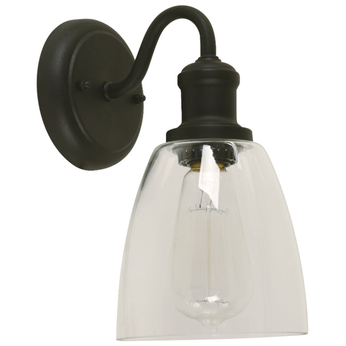 LAMP. PARED NEGRO 1L E27 40W
