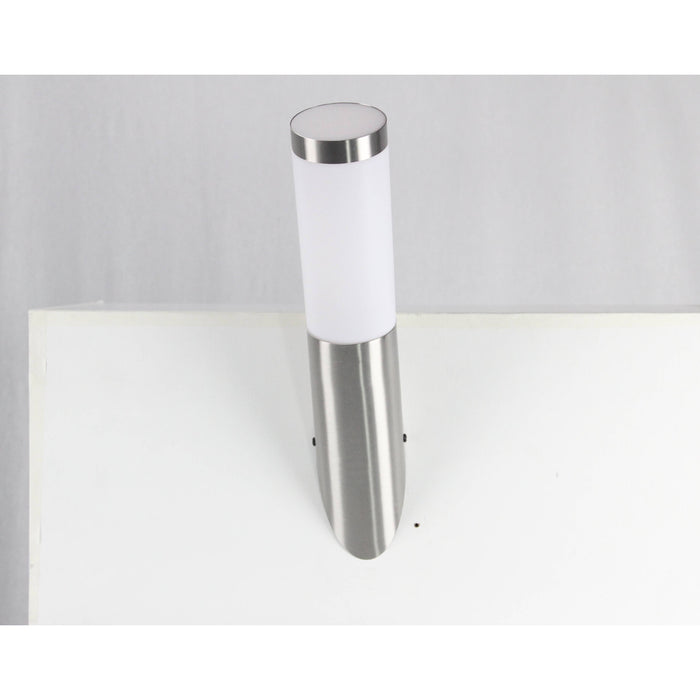 LAMP. EXT. PARED PLATEADO 1L E27 40W
