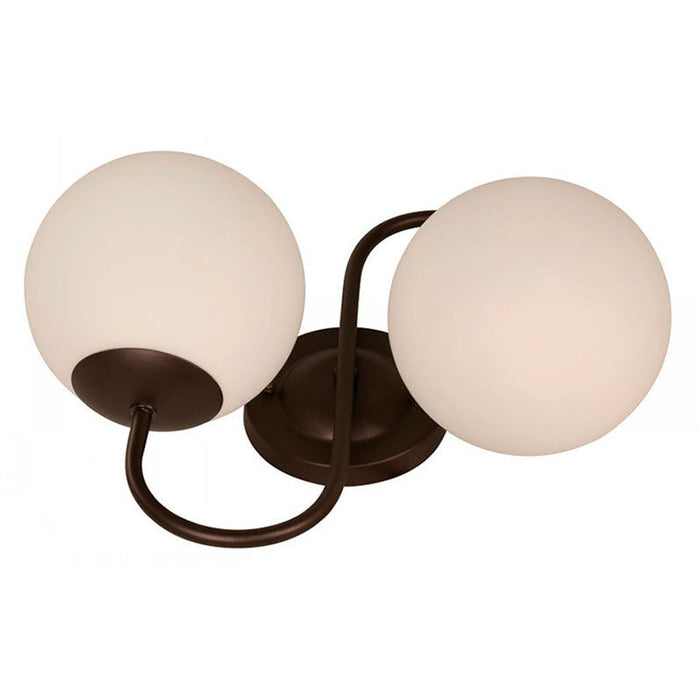 LAMP. PARED BRONCE 2L E27 40W