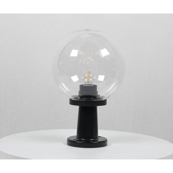 LAMP. EXT. MURO NEGRO 1L E27 25W