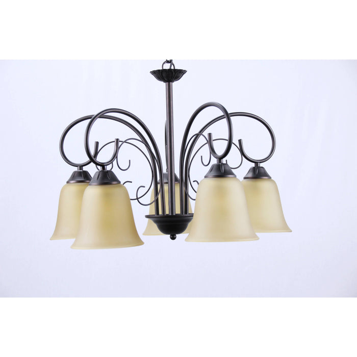 LAMP. COMBO TECHO Y PARED BRONCE E27 60W